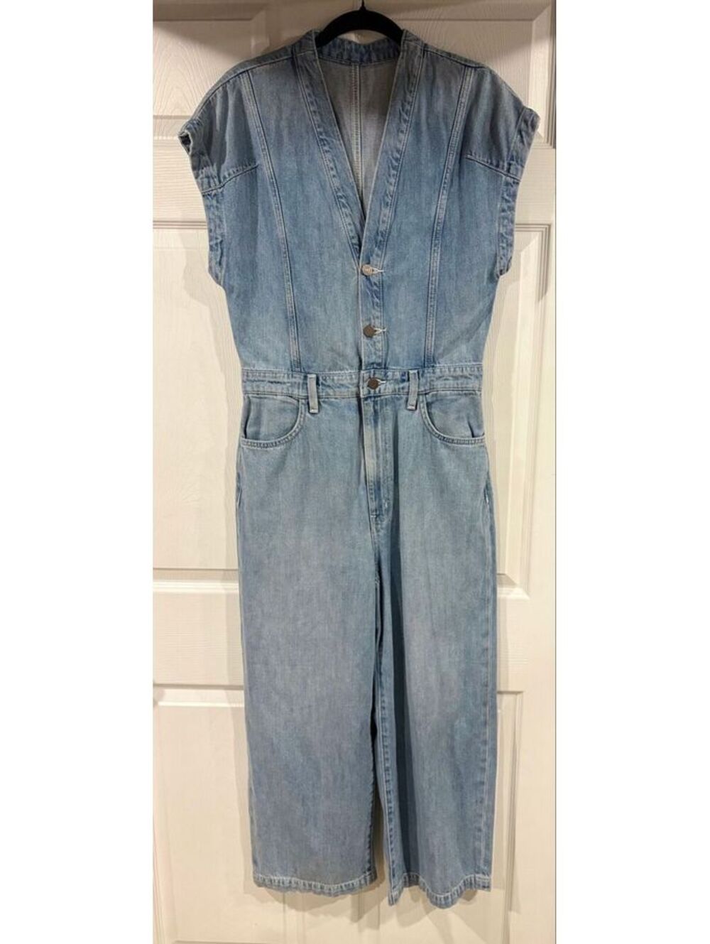 #159 NEW Etica Jean jumpsuit